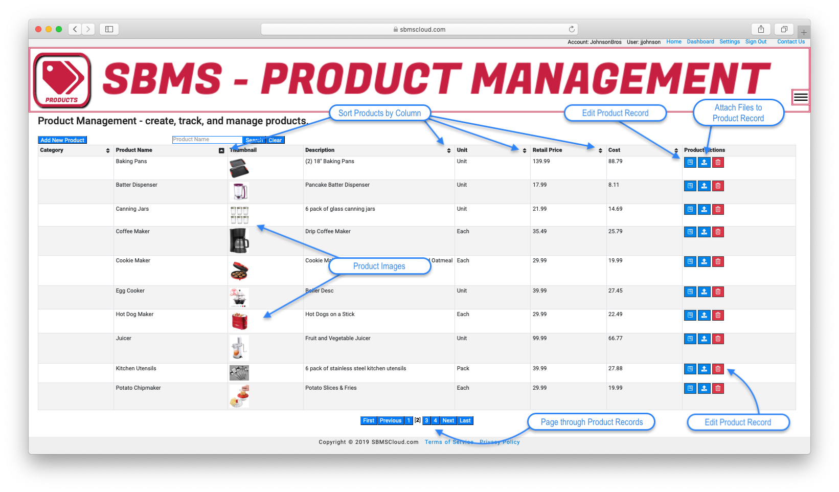 SBMS Core+ Module